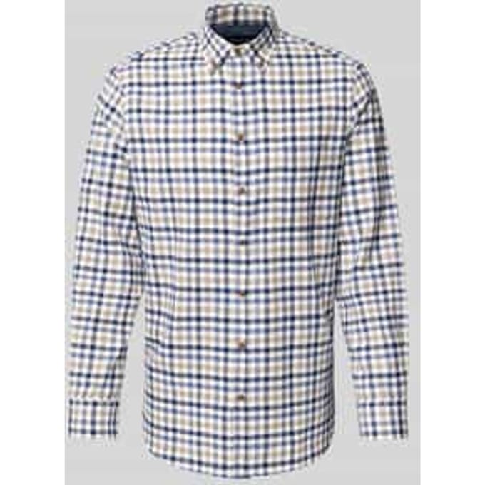 Slim fit vrijetijdsoverhemd met button-downkraag