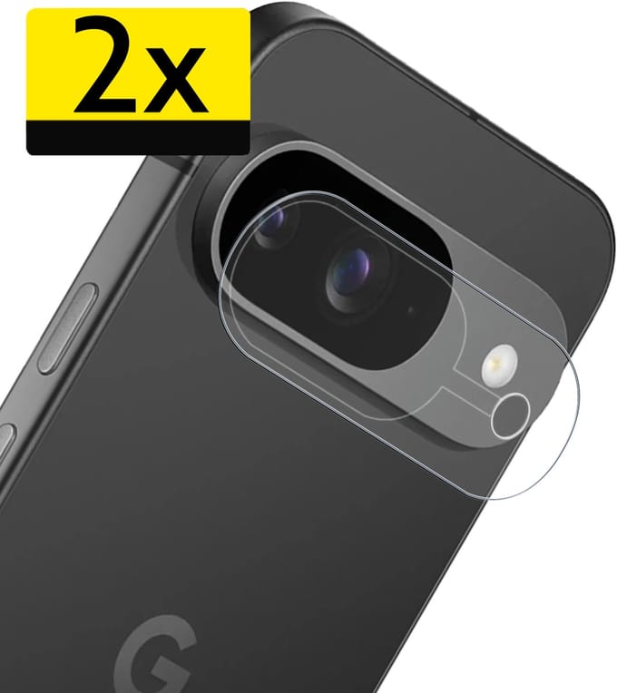 Camera Lens Protector - Geschikt voor Google Pixel 10 - 2 Stuks - Camera Screenprotector - Beschermglas - Gehard Glas - Tempered Glass - Screen Protector
