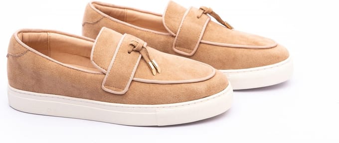 Zerba - Heren Sneakers - Maat 42 - Apricot Leer - Verona
