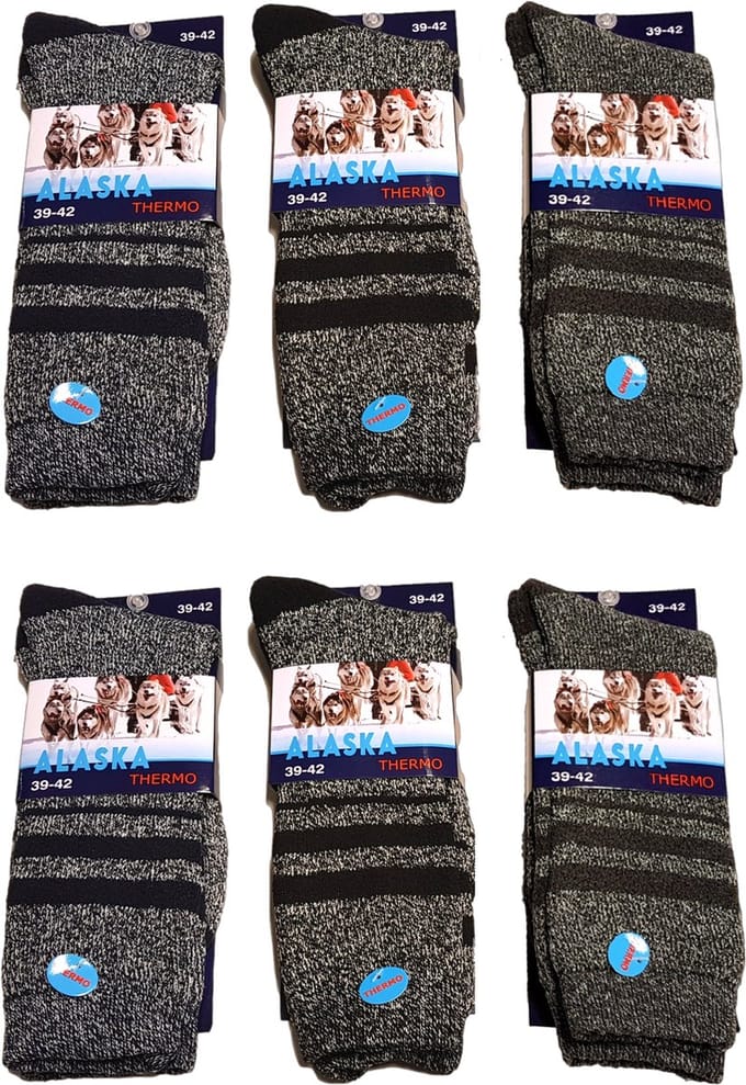 Belucci Thermosokken Alaska Extreme 6 Paar Maat 43/46