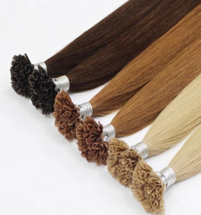 Keratine Haar Extensions #1C | U Tip | 30 CM | 25 Stuks | 25 gram | Human Hair | Remy Sorted & Double Drawn | Echt Haar | Haarstuk | Wax Extensions | Haarverlenging