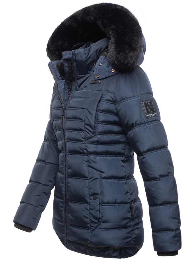 Navahoo Lissandra gewatteerde winterjas voor dames - warm en stijlvol