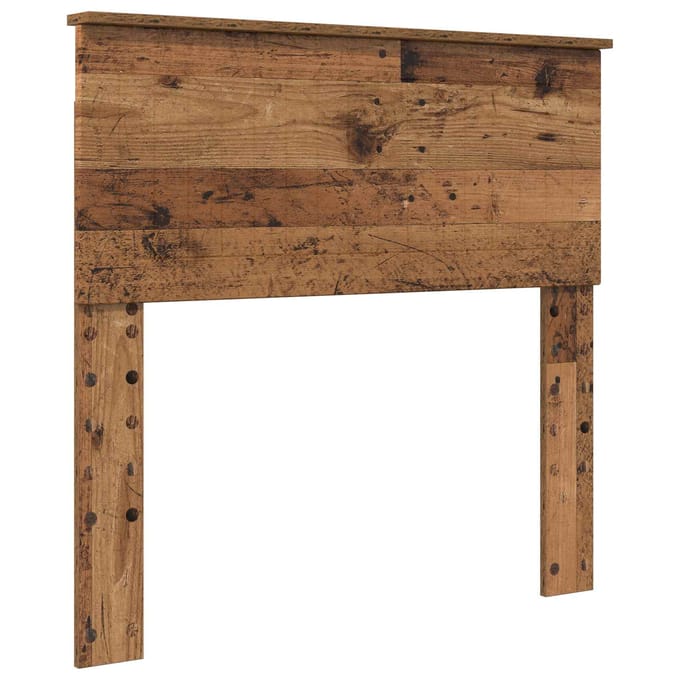 vidaXL Hoofdbord Oud Hout Bewerkt hout