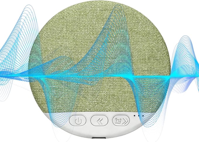 Kussen Luidspreker - Slaap Speaker Botgeleiding - Rustig Slapen - Stille Geluidsoverdracht - 96x96x11cm - Groen