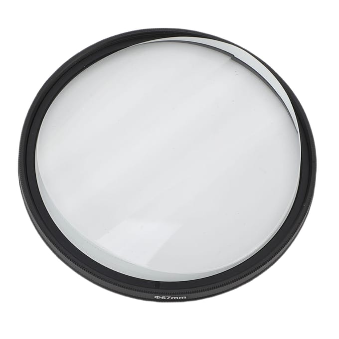 67MM Center Field Motion Filter Multi Resist Coating Waterdicht Antislip Gestructureerd Camera Lens white