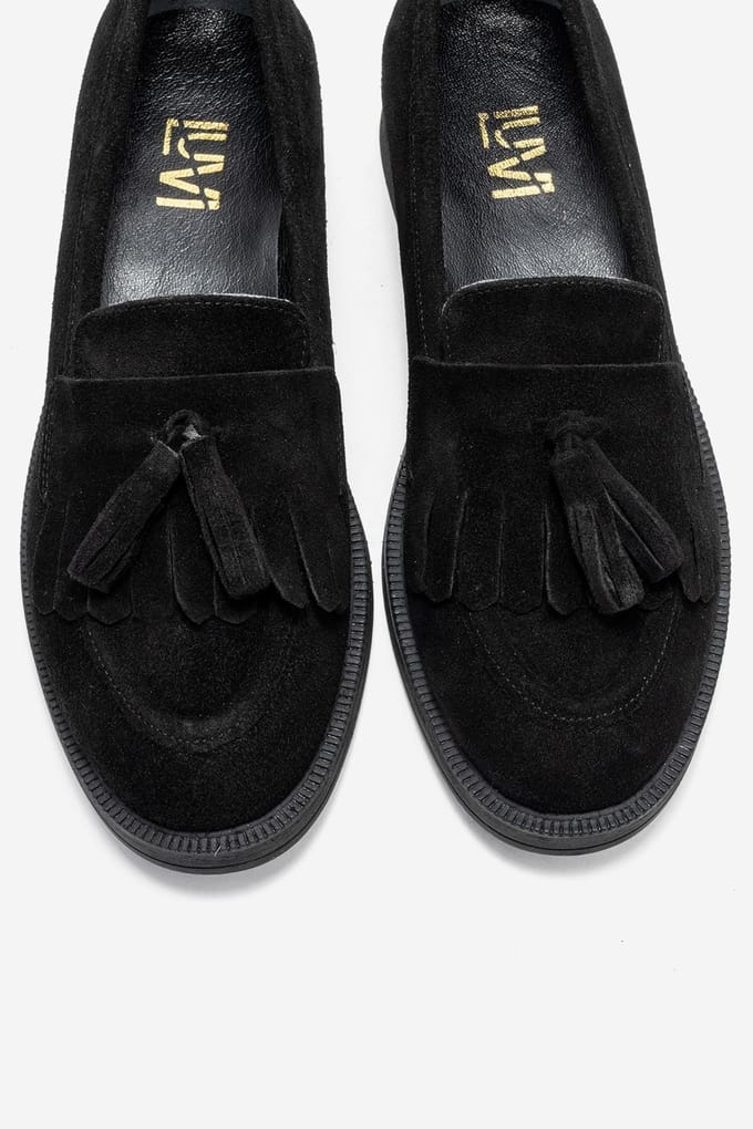 Milly Leren Kwast Loafer