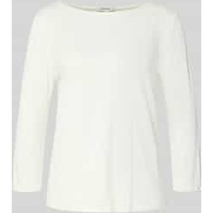 Regular Fit 3/4-shirt van puur katoen