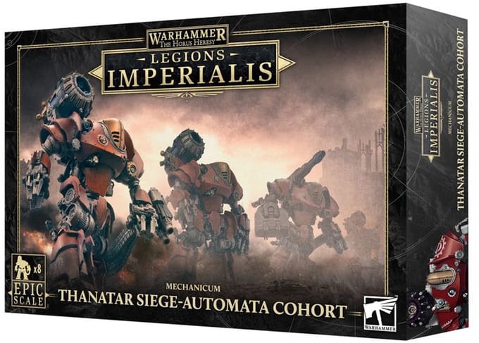 Legions Imperialis: Mechanicum Thanatar Siege-Automata Cohort