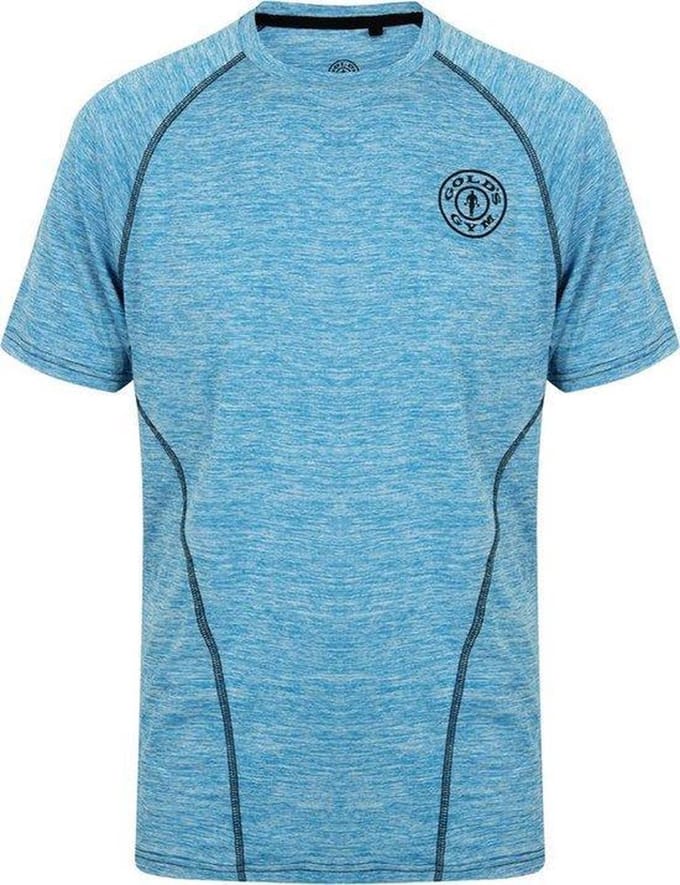 PERFORMANCE T-SHIRT - BLAUW - XXL