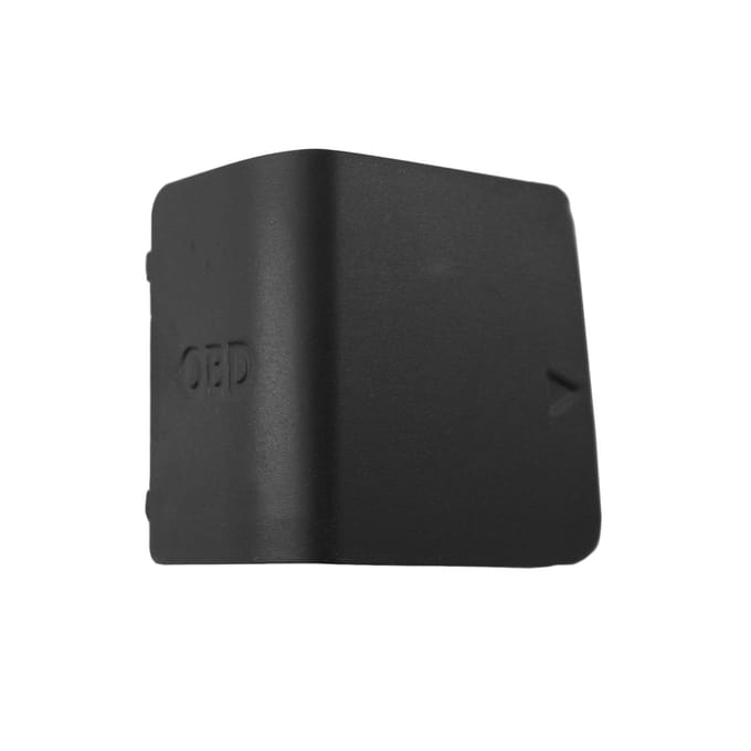 Obd Socket Flap Cover Trim Obd Plug Cover L 51437144966, Vervanging Voor BMW 1 SER E81 E82 E87 zwart
