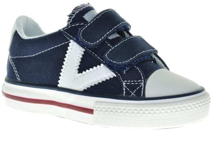 Canvasschoenen Victoriea Blauw Velcro maat 22