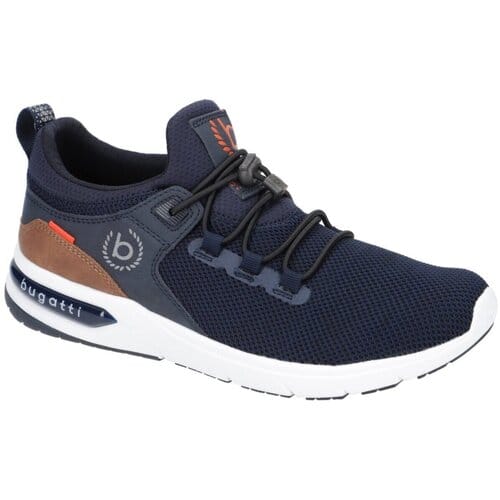Sneakers met labeldetails, model 'Numbis'