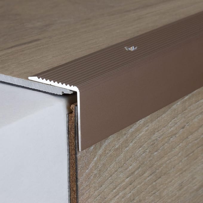 Trapneusprofiel Geanodiseerd Aluminium 30 mm Breed - Beschermende Afwerking voor Trappen