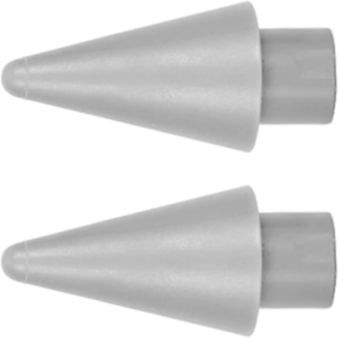 2 PIÈCES Pointes de Stylet de Rechange Professionnelles Haute Sensibilité Pointes de Crayon Précises pour M Pencil 2ème gris
