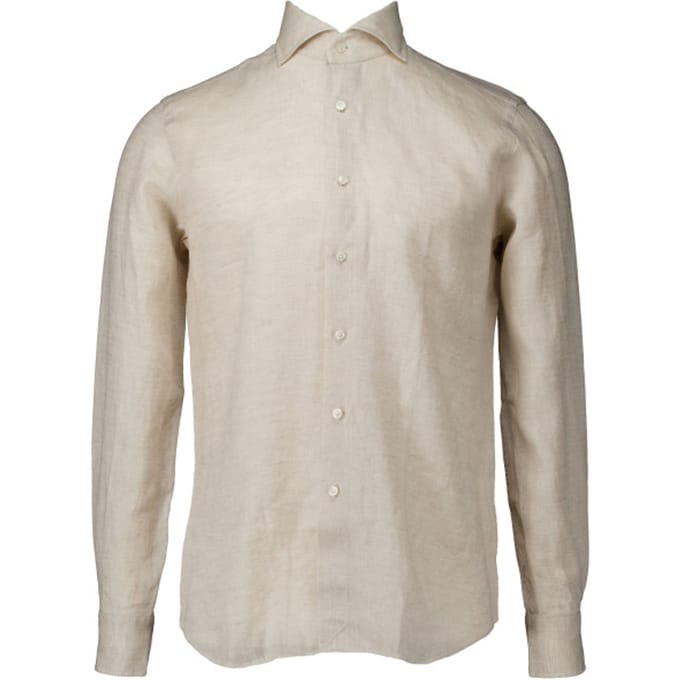 Xacus  Lange Mouw Overhemden Beige 721ml/11297