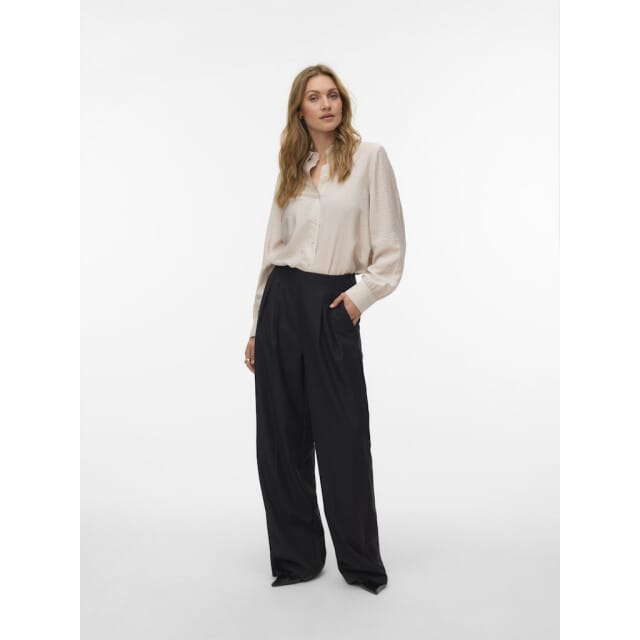 VERO MODA - VMHERDIS LS SHIRT WVN BTQ GA - Dames - Blouses