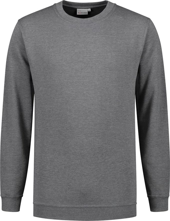 Santino Roland Sweater lange mouwen - Antraciet - S