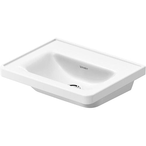 Duravit D-Neo hand wash basin 50 cm, without tap hole 0742500060