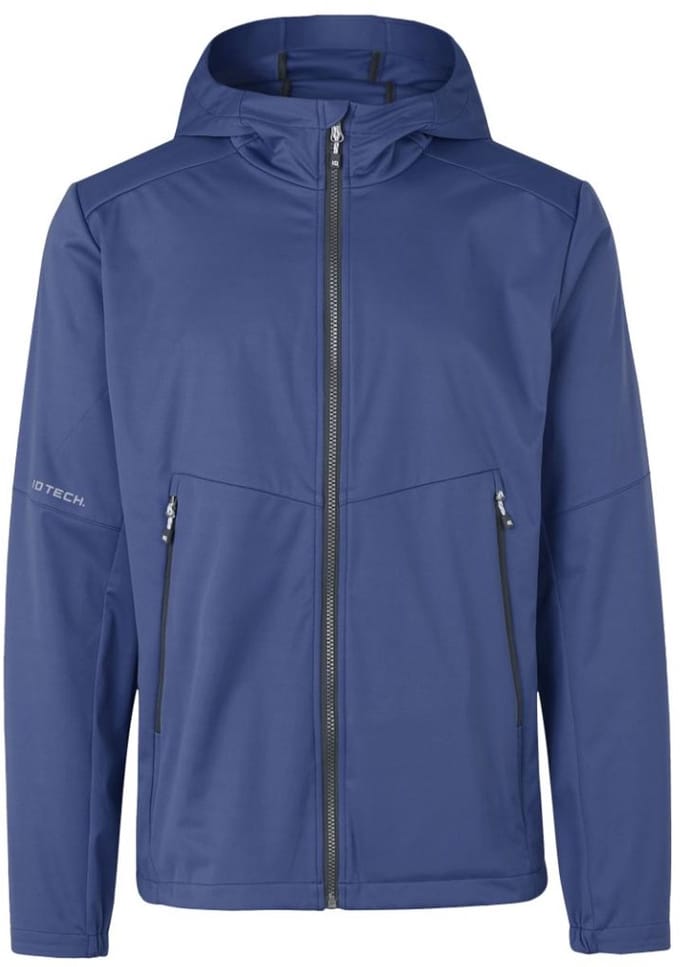 ID-Line 0836 Soft shell jacket light DonkerblauwS