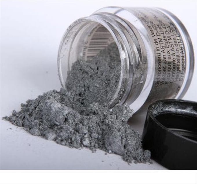 Jacquard Pearl Ex Pigment zilver 3 gram creatieve poeder.
