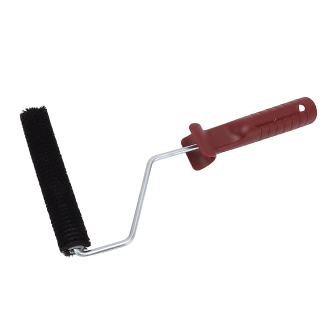 Glasvezel Roller Lichtgewicht Aluminiumlegering Roller Borstel Lamineer Bubbelroller voor Bad black