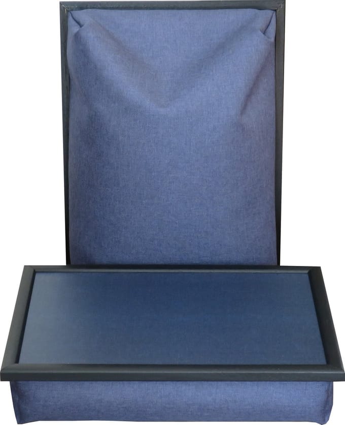 Andrews - Laptray - Schootkussen - Effen Blauw - 40x30 cm