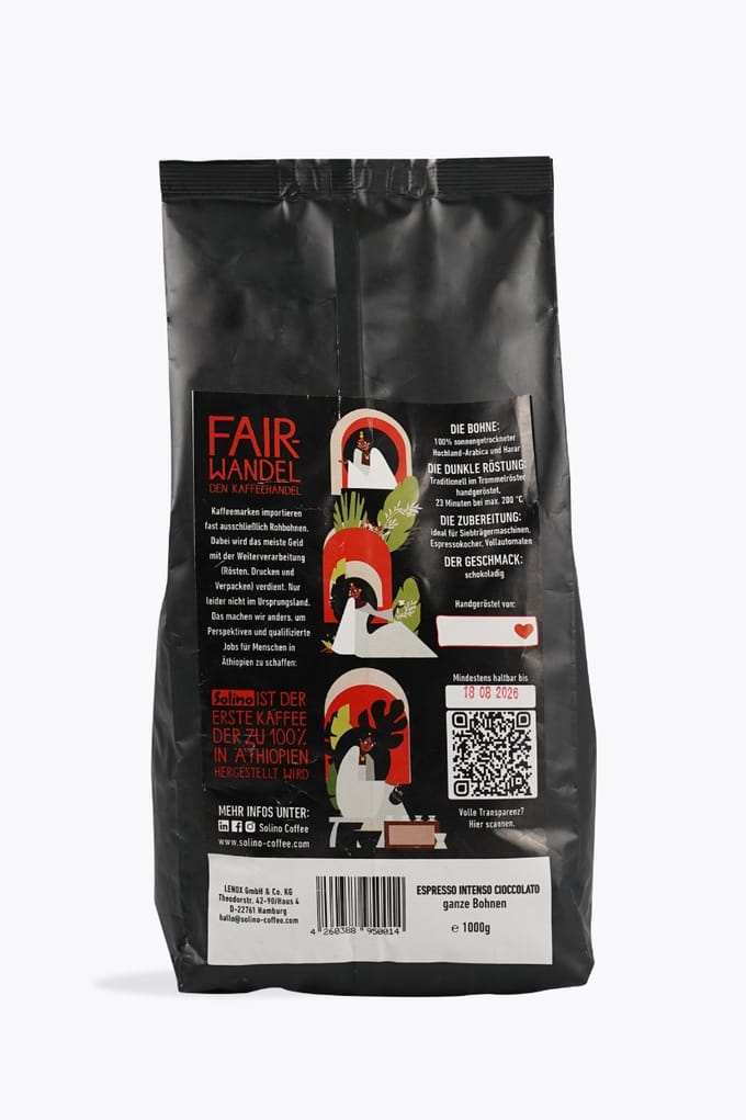 Solino Espresso Intenso hele bonen 1kg