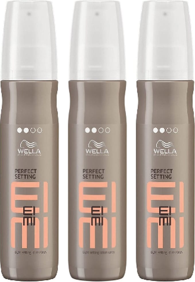 Wella Professionals EIMI - Perfect Setting - Light Setting Lotion Spray - 3 x 150ML