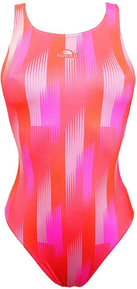 Turbo Geo Zig Zwemkleding Rood,Roze M Vrouw