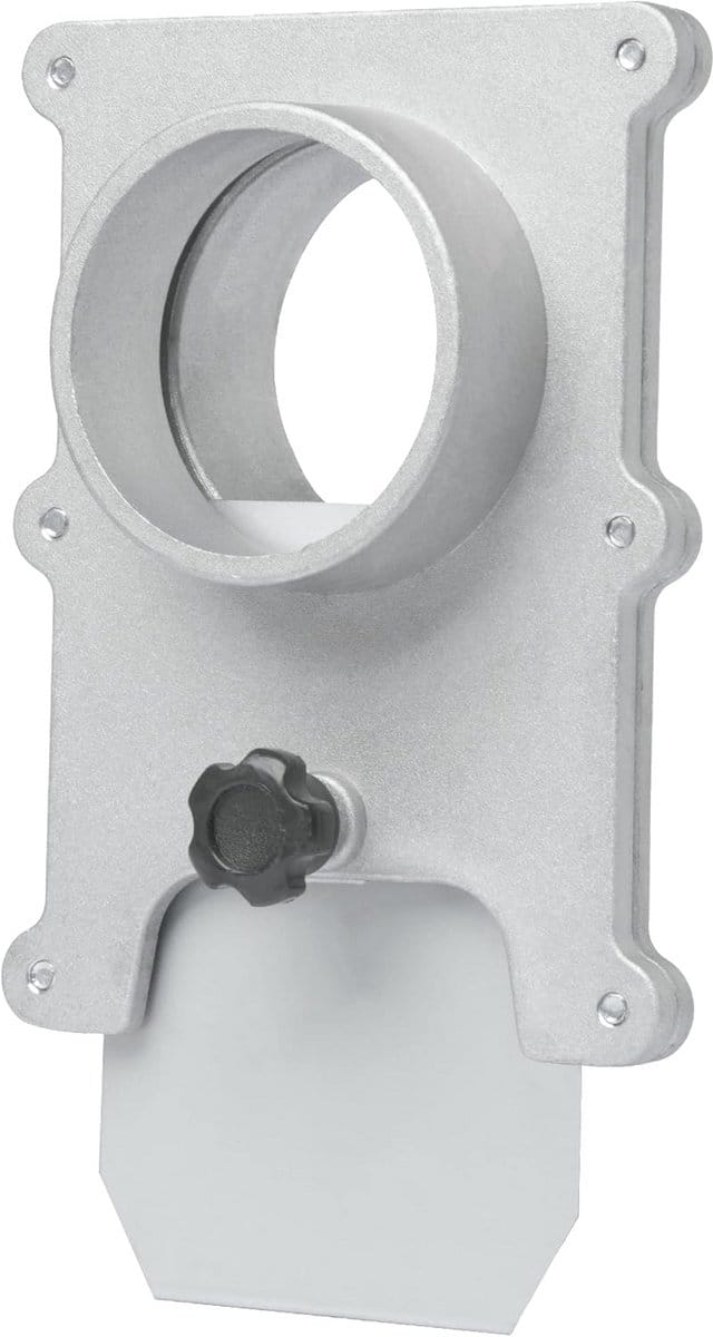 Aluminium Blast Gate 2-1/2 Inch voor Stofzuiger en Afzuigsysteem