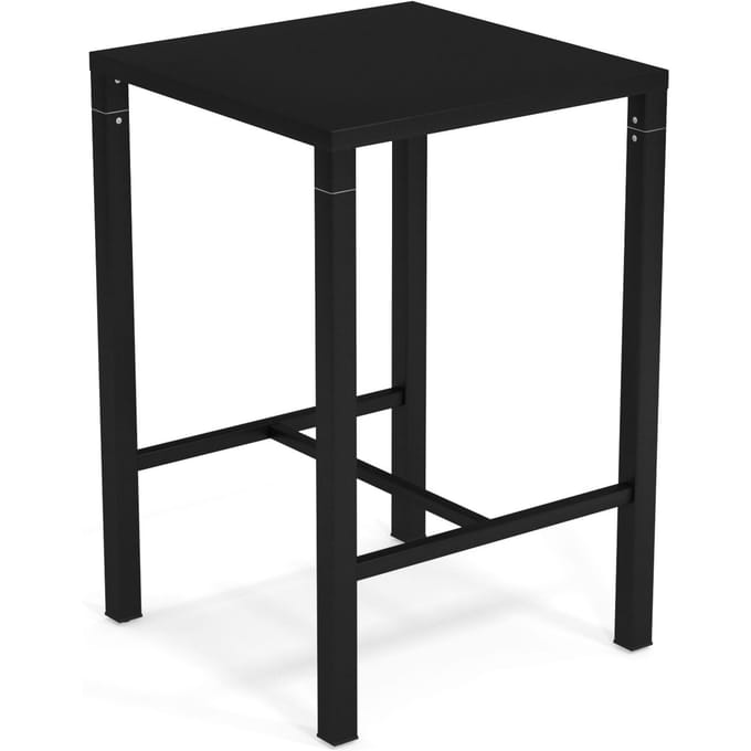 Emu Nova Statafel vierkant - zwart - 70 x 70 cm