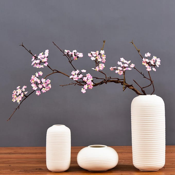 3 stuks Kunstbloemen DIY Decoratie Nepbloemen gray