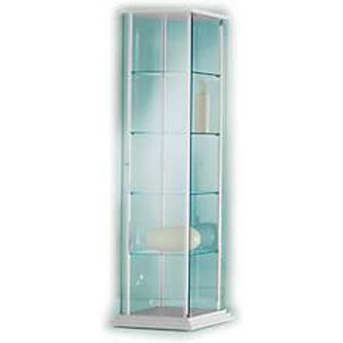 Staande vitrinekast Forum III, B 510 x D 510 x H 1760 mm