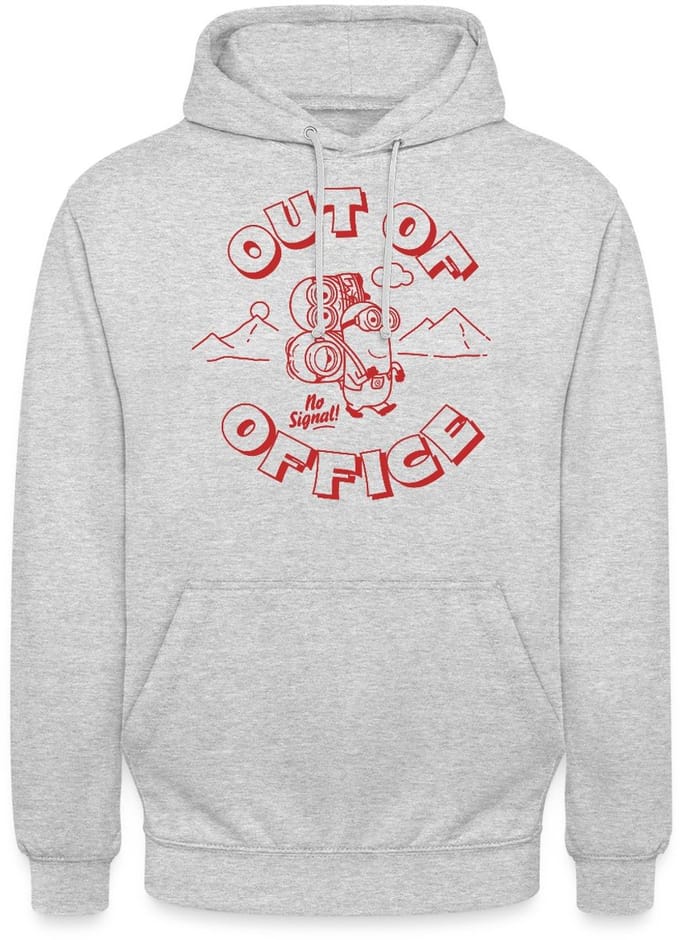 Minions Stuart Bob Kevin Out Of Office Hoodie Unisex