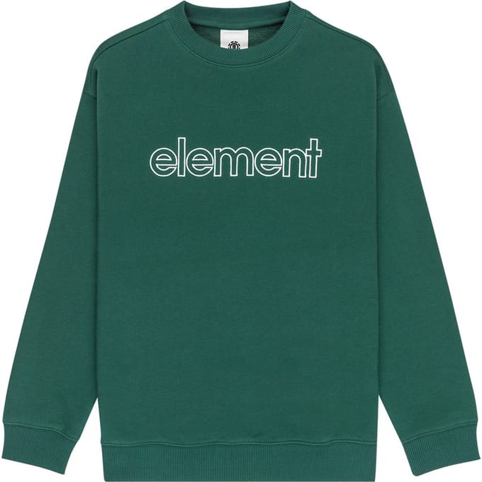 Element Central Lowcase Sweatshirt Groen 14 Years Jongen