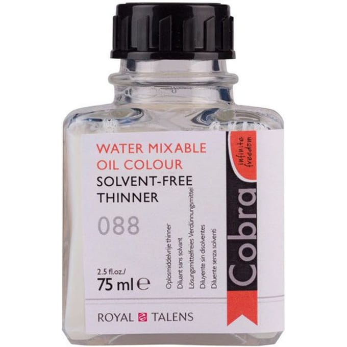 Verdunner - Olieverf - Oplosmiddelvrij - Cobra - Flesje van 75ml