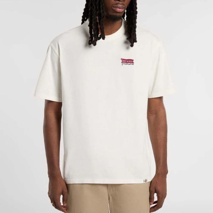 DICKIES DK0A87QDC481 Wit L EU