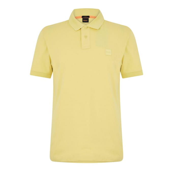 Boss Heren Passenger Box Logo Polo Shirt (Licht)