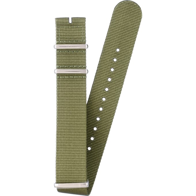 Longines L682146186 Heritage Military band