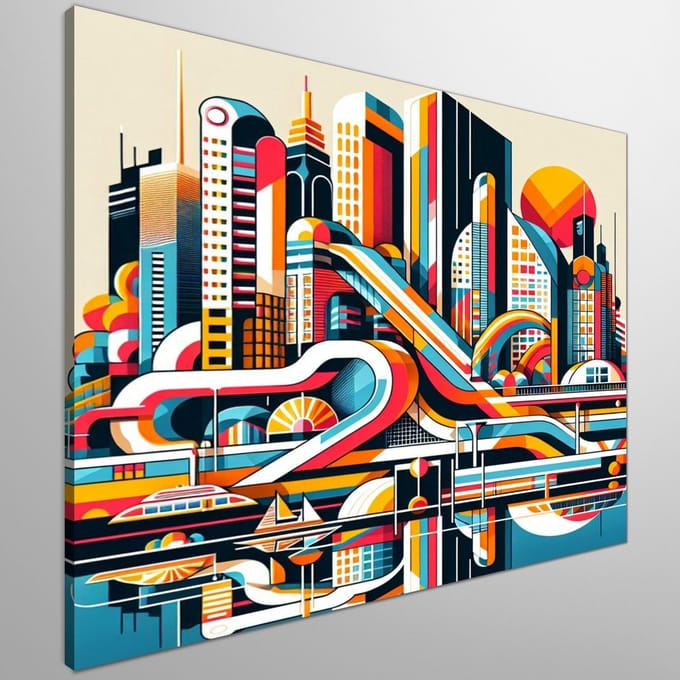 Kunstprint | Wanddecoratie | Canvas | 60 × 60 cm
