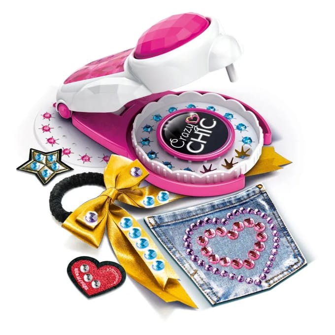 Machinebouwsets voor kleding met strass-steentjes Clementoni