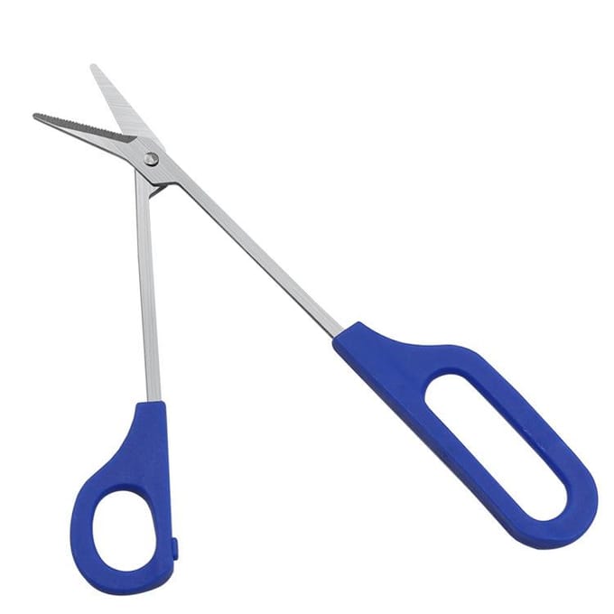 Tondeuse à ongles pour orteils, longue portée, facile à saisir, outil de coupe de manucure et de pédicure blue