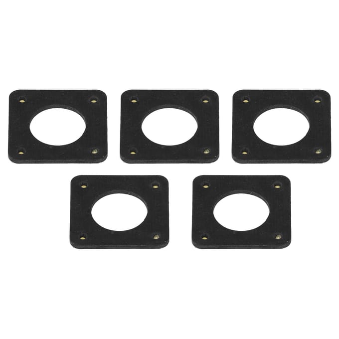 5 Stuks 42 Stappenmotor Demper Silicone Schokdemper Dempingspakking voor 3D-printer 2mm black