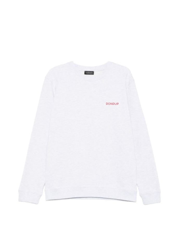 Dondup heren grijze sweatshirt micro logo