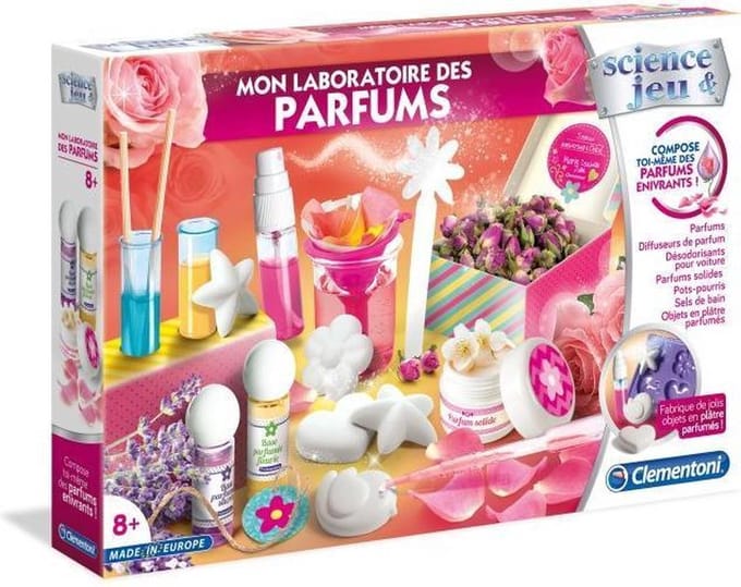 Mon laboratoire des parfums - Clementoni - Science & Jeu - Jeux Scientifiques