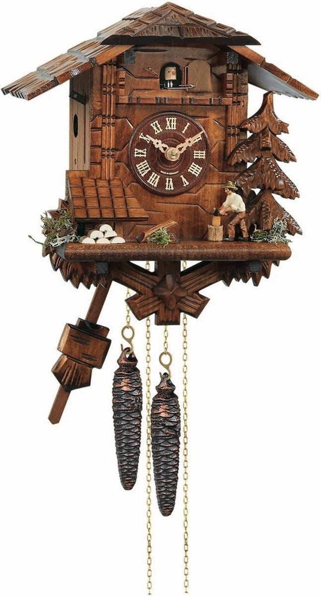 Engstler - 435 - Koekoeksklok - 1-daags ketting uurwerk