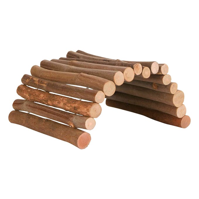 Trixie Flexible Bark Wood Bridge Small Animals 28x17cm