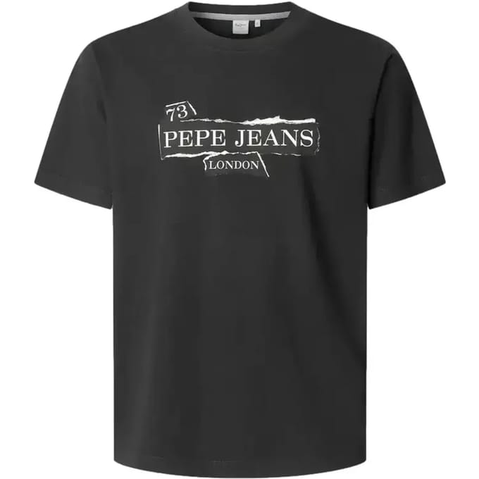 Pepe Jeans Griffin T-shirt Met Korte Mouwen Zwart M Man