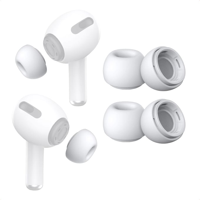 imoshion Siliconen Oortips 2-pack - Geschikt voor de AirPods Pro 1 / 2 - M
