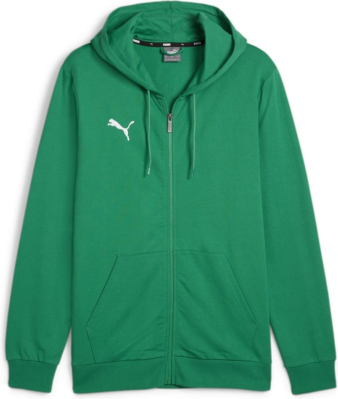 PUMA teamGOAL Casuals herenjack met capuchon, sweatshirt pullover 658595 groen